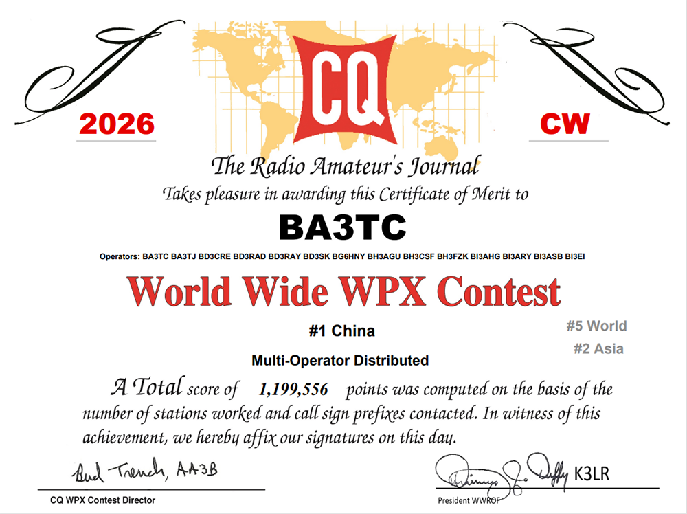 2026 CQ WPX CW